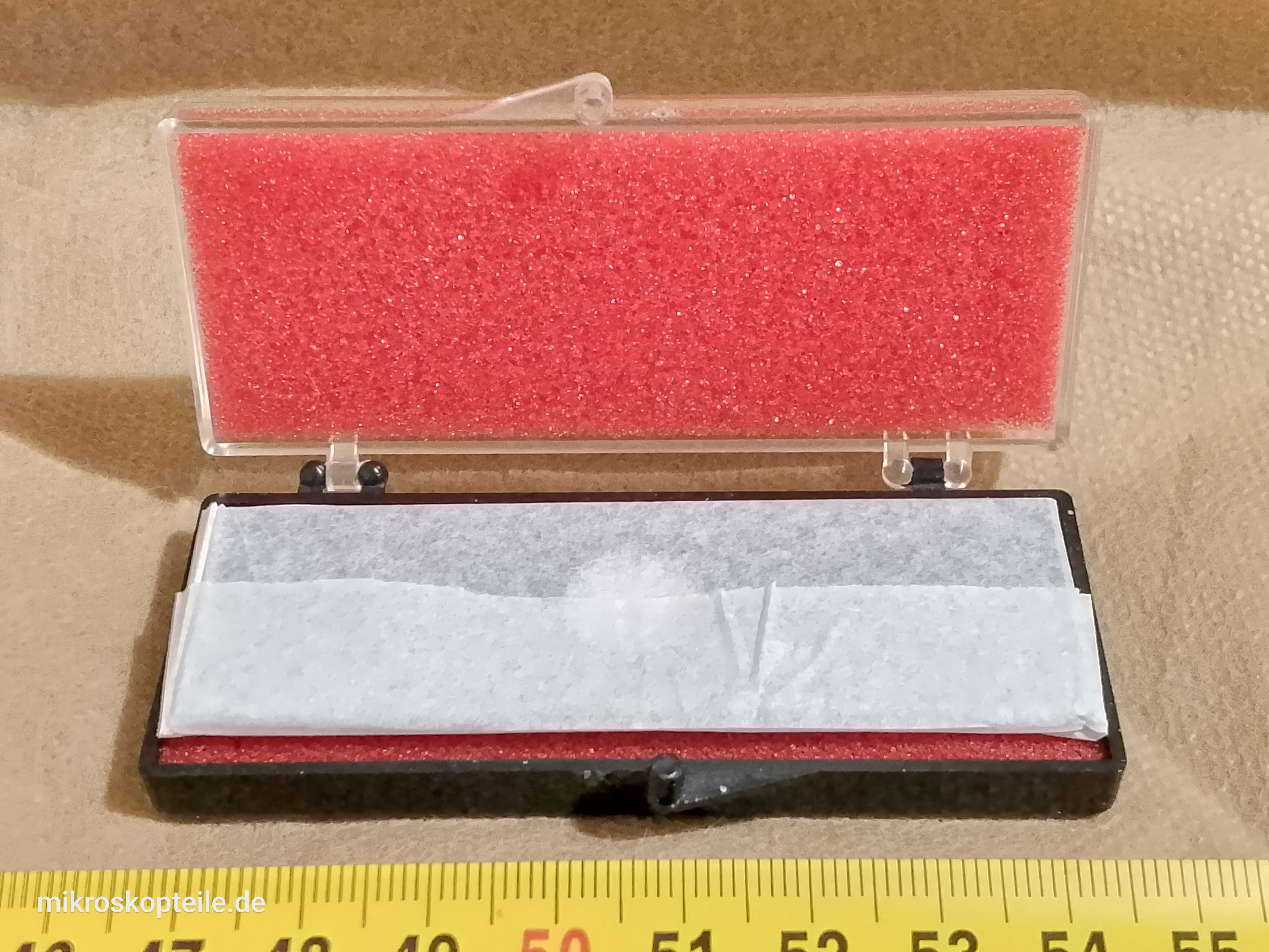 Pyser-SGI mikroskopowe szkiełko mikrometryczne z siatką S9 0,1mm grid 02A00405 FIN-19152 Graticules Ltd.