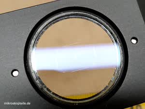 Zeiss ICM 405 microscope slider P/N 47 17 83 photo 35/912 with frame graticule - thumbnail