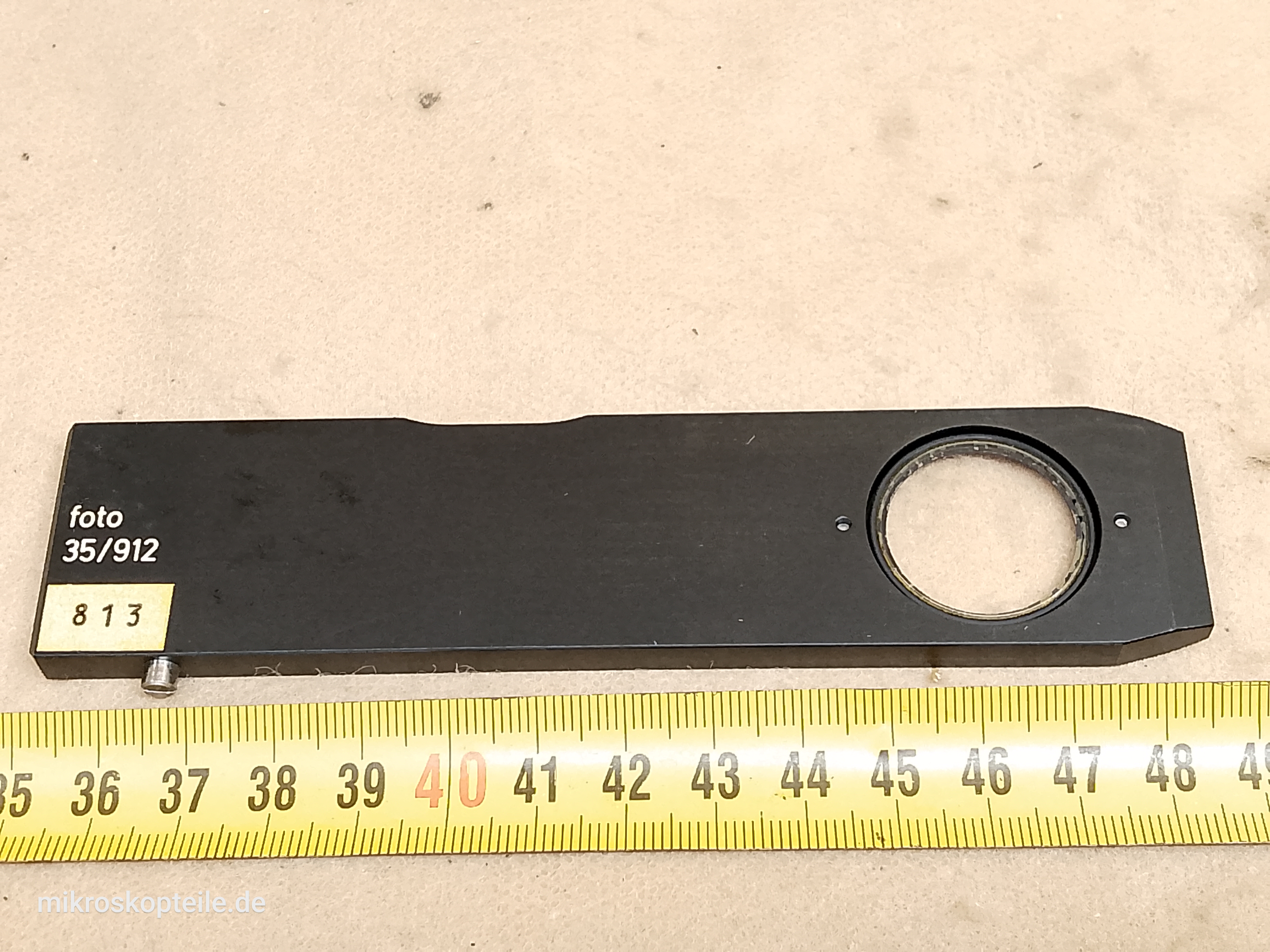 Zeiss ICM 405 - mikroskopowa wsuwka photo 35/912 P/N 47 17 83 z siatką fotograficzną - ujęcie #4