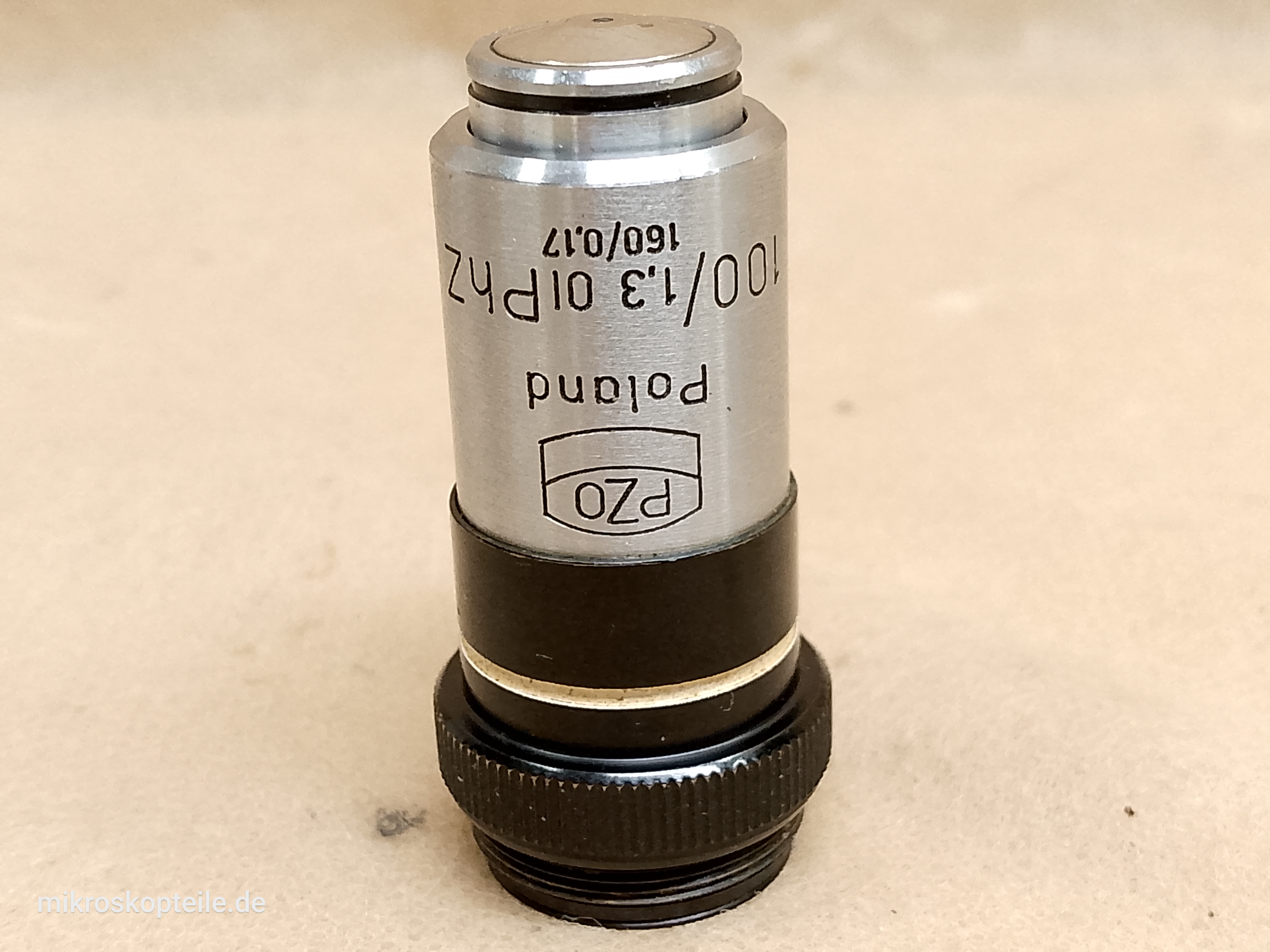 PZO Biolar Obiektyw mikroskopowy PZO 100/1,3 OI PhZ 160/0,17 do kondensora kontrastu fazowego zmiennego PZO - ujęcie #1