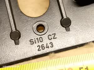 Carl Zeiss Jena Jenaval - mocowanie mikroskopowego rewolweru obiektywowego - thumbnail