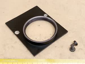 Carl Zeiss Jena Jenaval / Jenalumar microscope second collector lens from microscope base - different 2 view