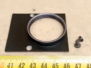Carl Zeiss Jena Jenaval / Jenalumar microscope second collector lens from microscope base - different 5 view