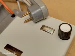 Carl Zeiss Jena Jenaval / Jenapol - wewnętrzny zasilacz mikroskopowy i elektryka - different 8 view