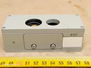 Carl Zeiss Jena Fluoval-2 / Laboval FL - mikroskopowa kostka filtrów fluorescencyjnych 450nm - different 2 view