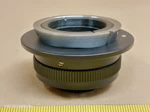 Zeiss ICM 405 microscope condenser P/N 465267 iris diaphragm | low N.A. without top-lens - view #3