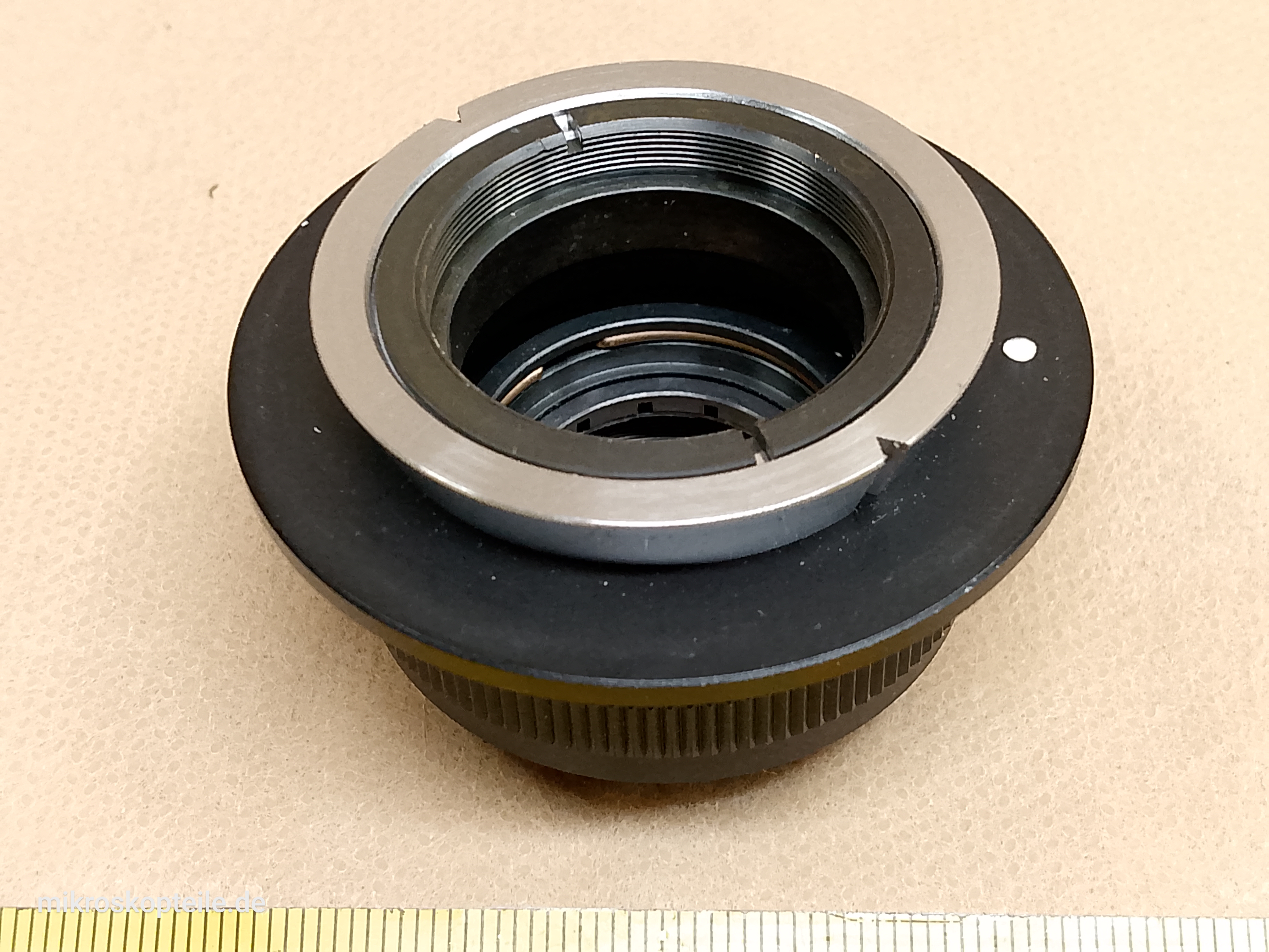 Zeiss ICM 405 microscope condenser P/N 465267 iris diaphragm | low N.A. without top-lens - view #6