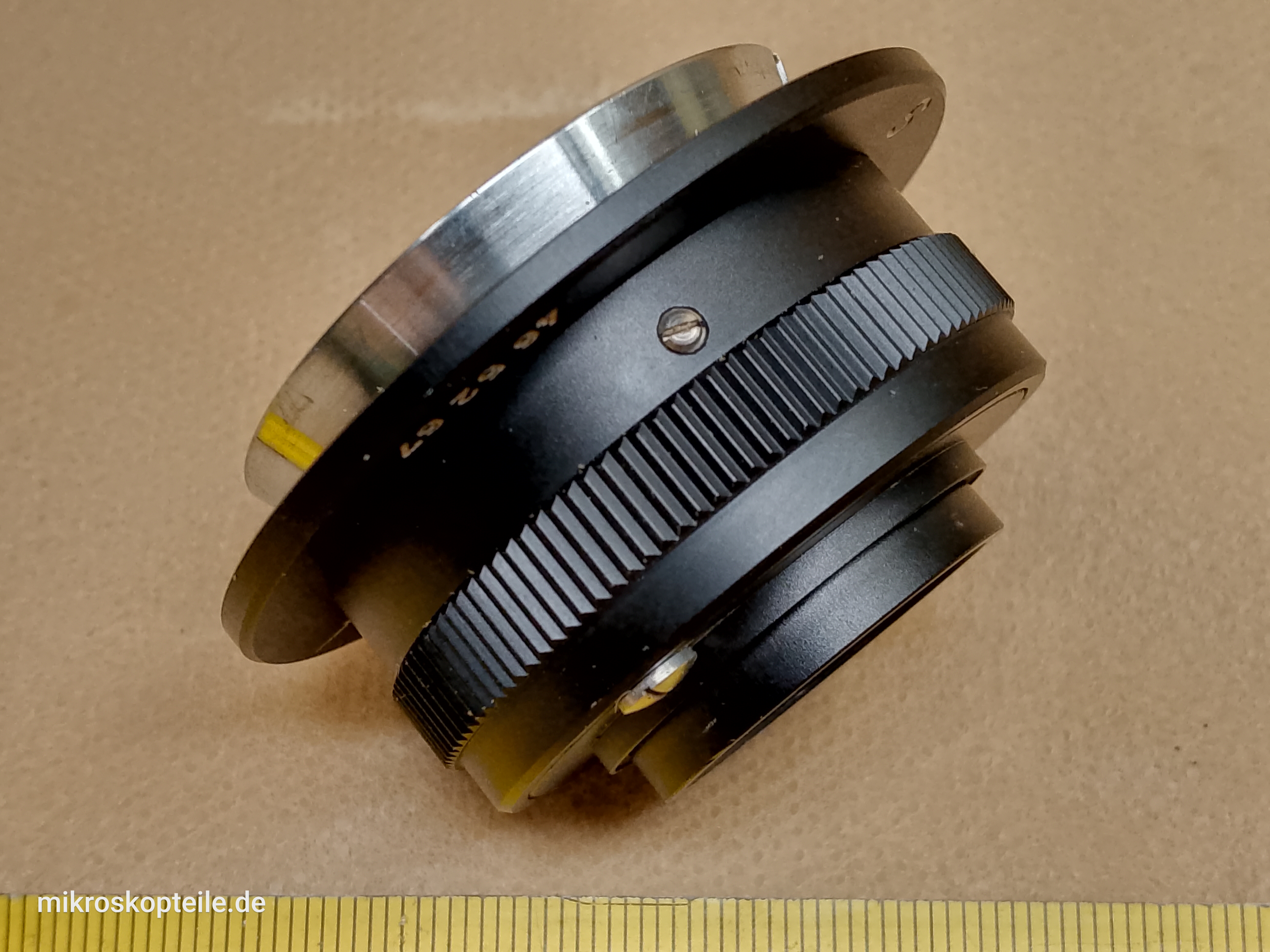 Zeiss ICM 405 microscope condenser P/N 465267 iris diaphragm | low N.A. without top-lens - view #8