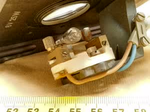 Carl Zeiss Jena Jenalumar - moduł oświetlacza halogenowego 6V 25W do wnętrza dużej obudowy lampy mikroskopowej - different 7 view