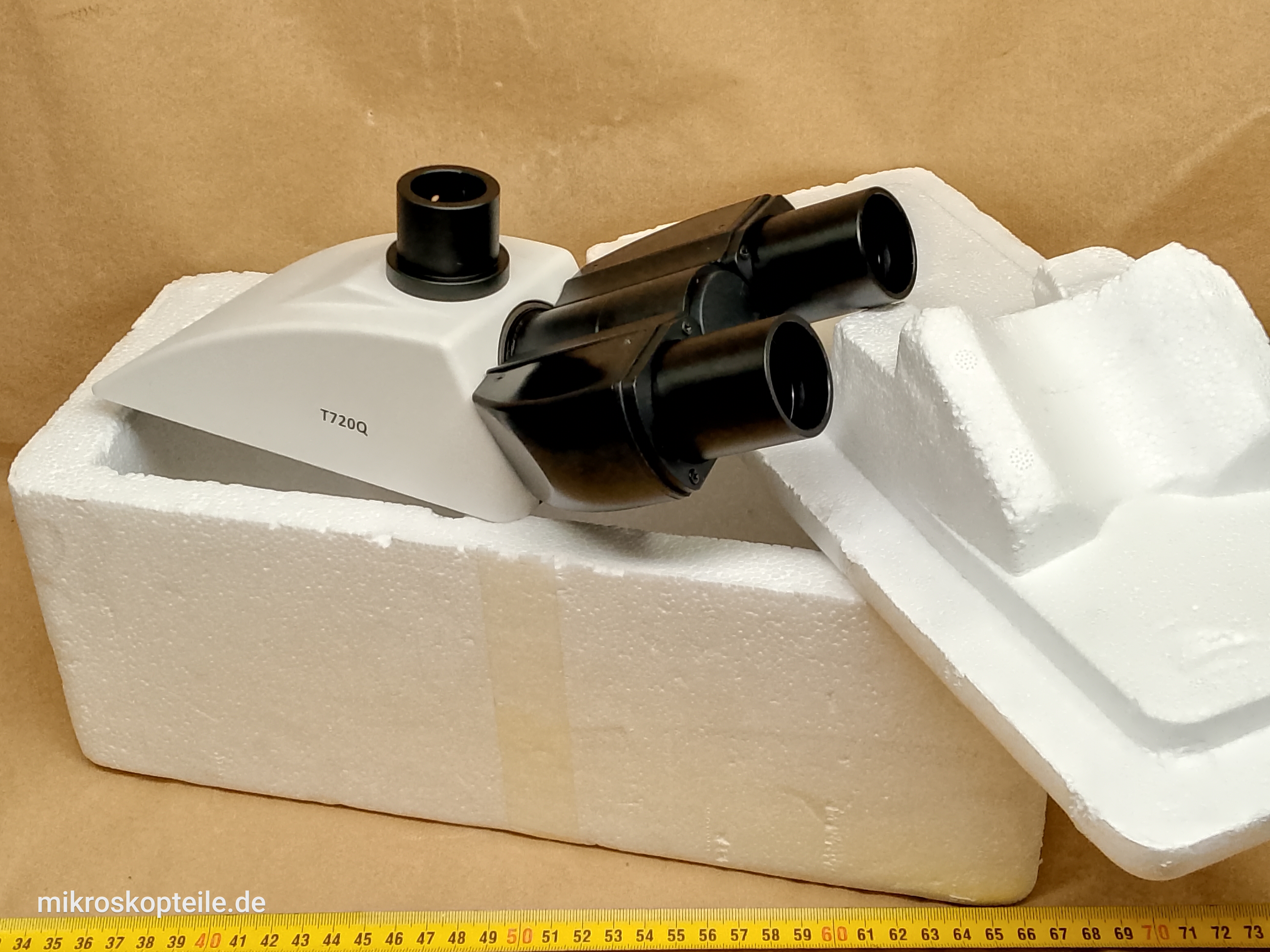 AmScope T720Q - mikroskopowa głowica trino z wyjściem na kamera lub aparat foto - ujęcie #4