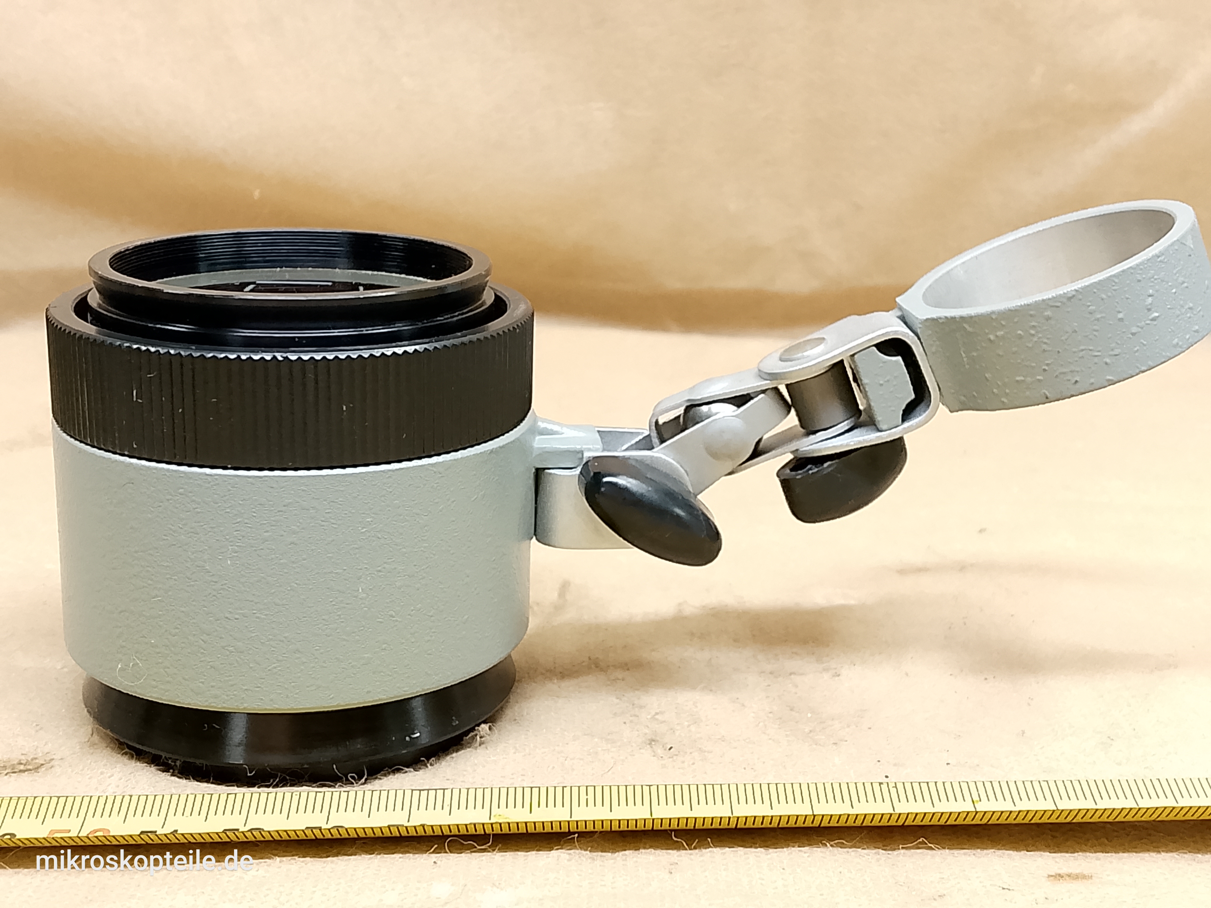 Lomo MBC-10 / MBS-10 Lytkarino OGME-P3 Stereomikroskop Hauptobjektiv f=190 mm Silver Connection MGC-10 - different 4 view