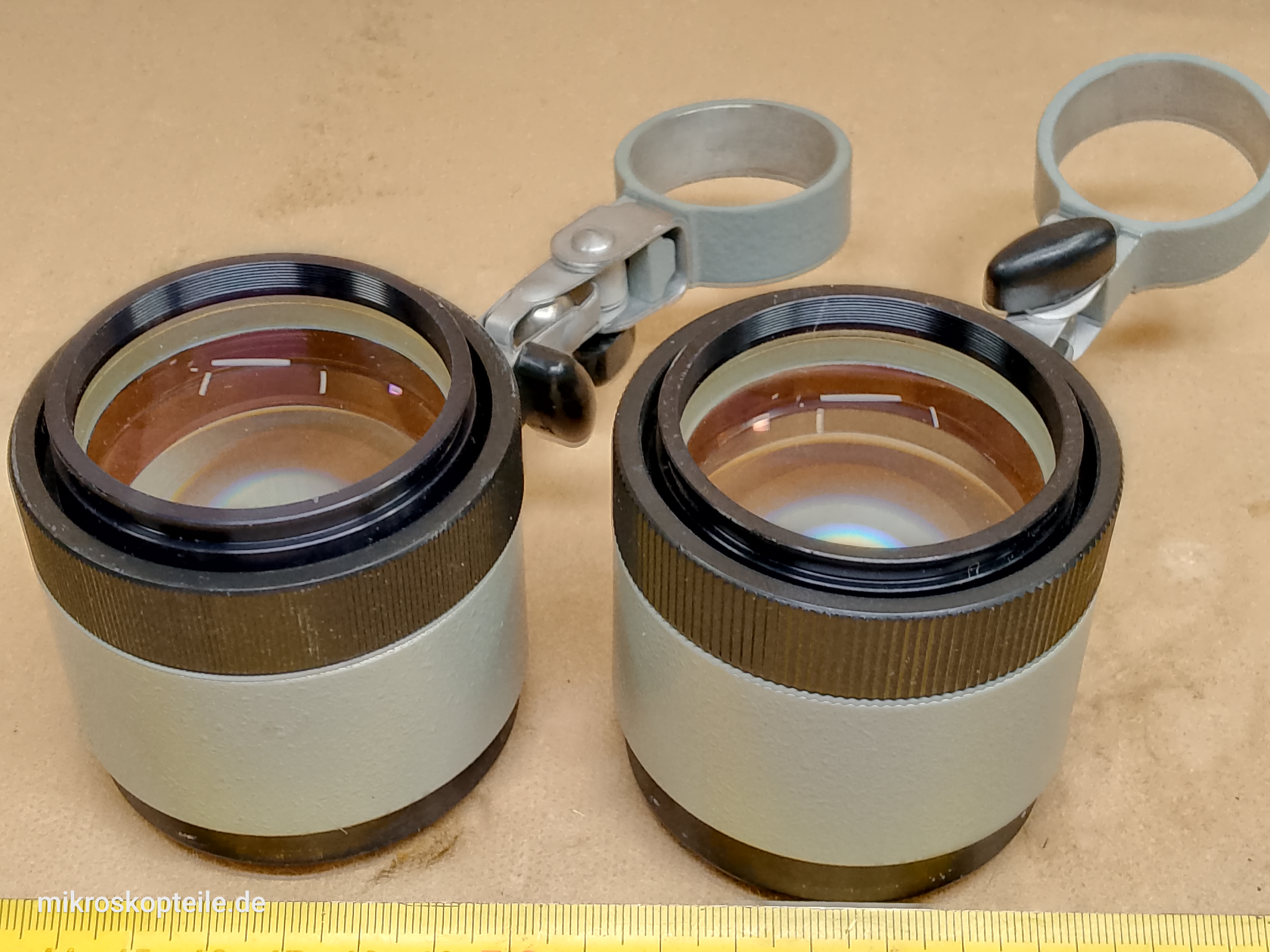 Lomo MBC-10 / MBS-10 Lytkarino OGME-P3 Stereomikroskop Hauptobjektiv f=190 mm Silver Connection MGC-10 - different 14 view