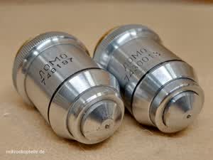 Lomo Biolam 90x Oil microscope objective MI 90 1.25 1974 | Vickers M15 and ЛОМО Polam R-113 compatible