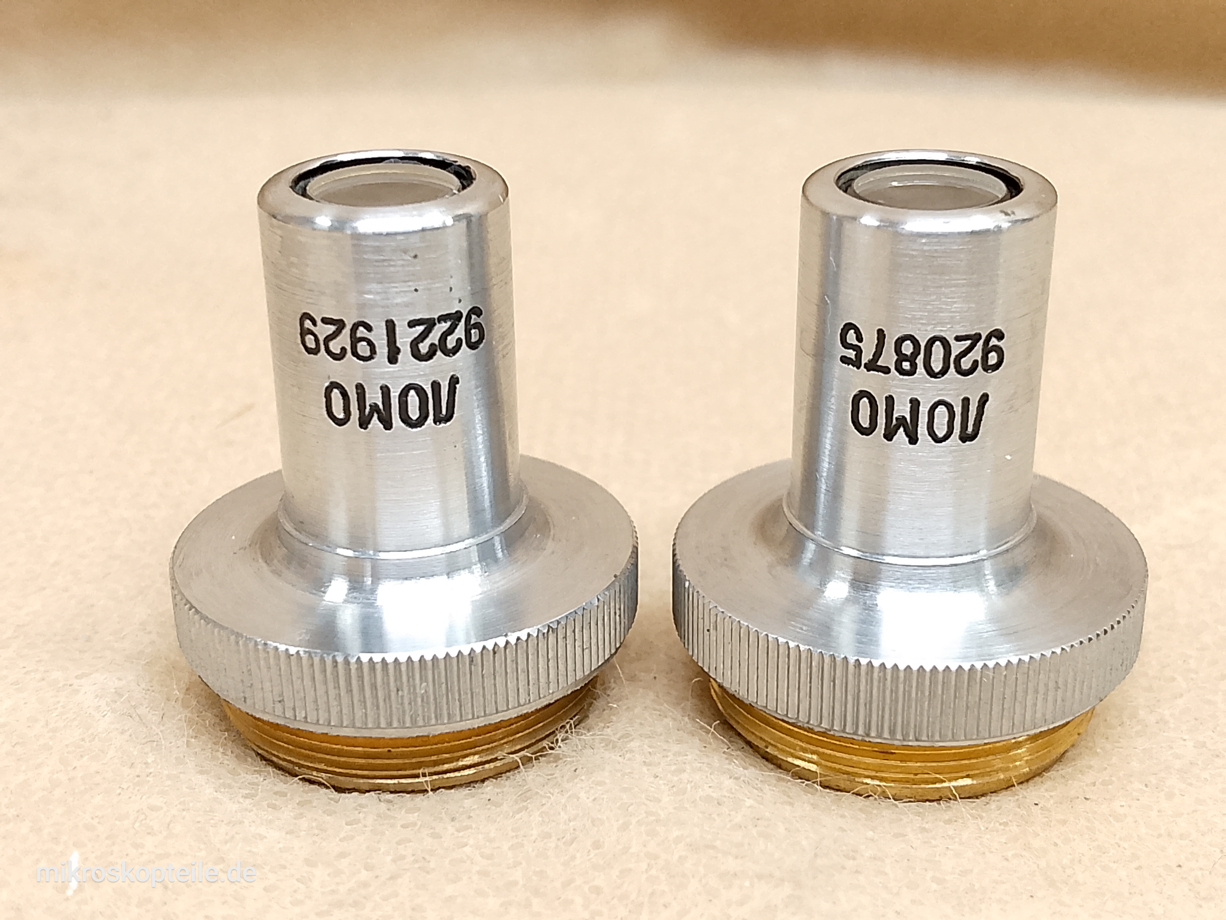 LOMO 8 0.20 microscope objective 8x for macro photography 1992 | Olympus CH, Bresser Biolam, ЛОМО - view #1