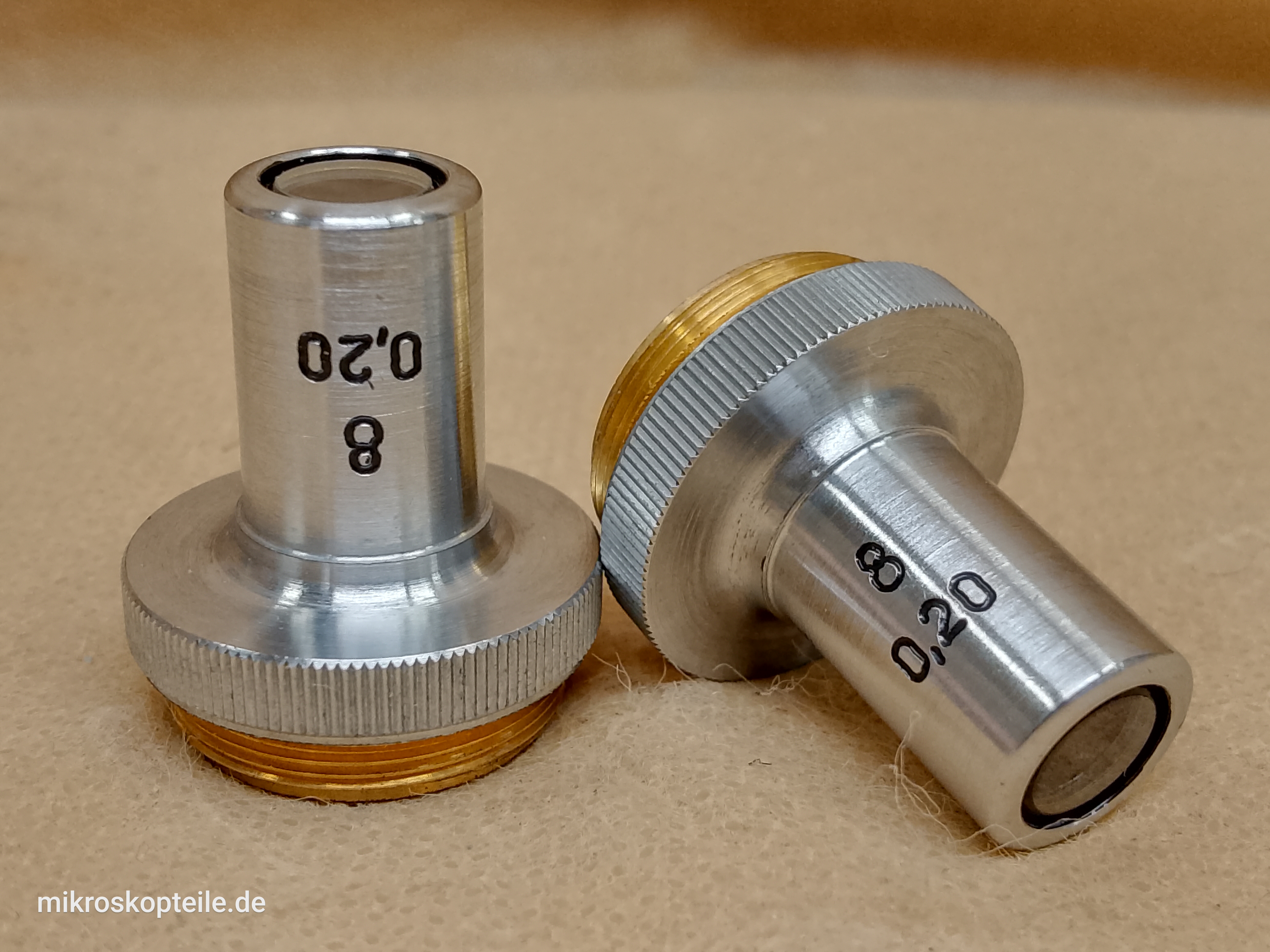 LOMO 8 0.20 microscope objective 8x for macro photography 1992 | Olympus CH, Bresser Biolam, ЛОМО