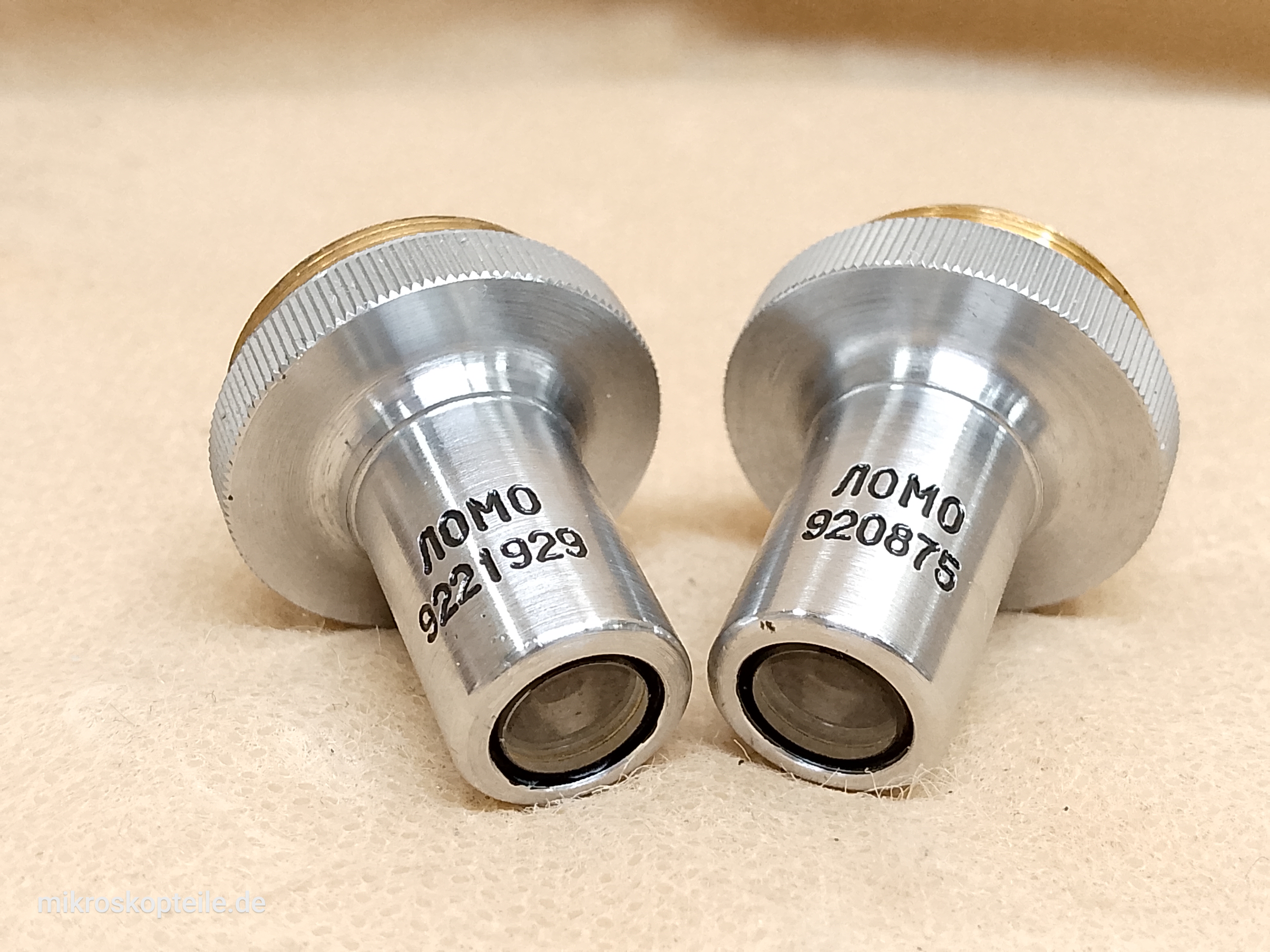 LOMO 8 0.20 microscope objective 8x for macro photography 1992 | Olympus CH, Bresser Biolam, ЛОМО - view #3