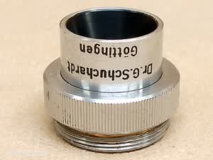 Schuchardt model Dr. G. Schuchardt Göttingen 5x microscope objective 5/0.10 with RMS thread | Hertel & Reuss compatible