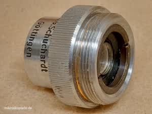Schuchardt model Dr. G. Schuchardt Göttingen 5x microscope objective 5/0.10 with RMS thread | Hertel & Reuss - view #3