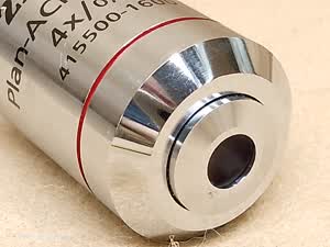 Zeiss Primostar / Primovert Plan-ACHROMAT 4x/0,10 oo/- P/N 415500-1600 Mikroskopobjektiv | RMS-Gewinde, - Ansicht #6