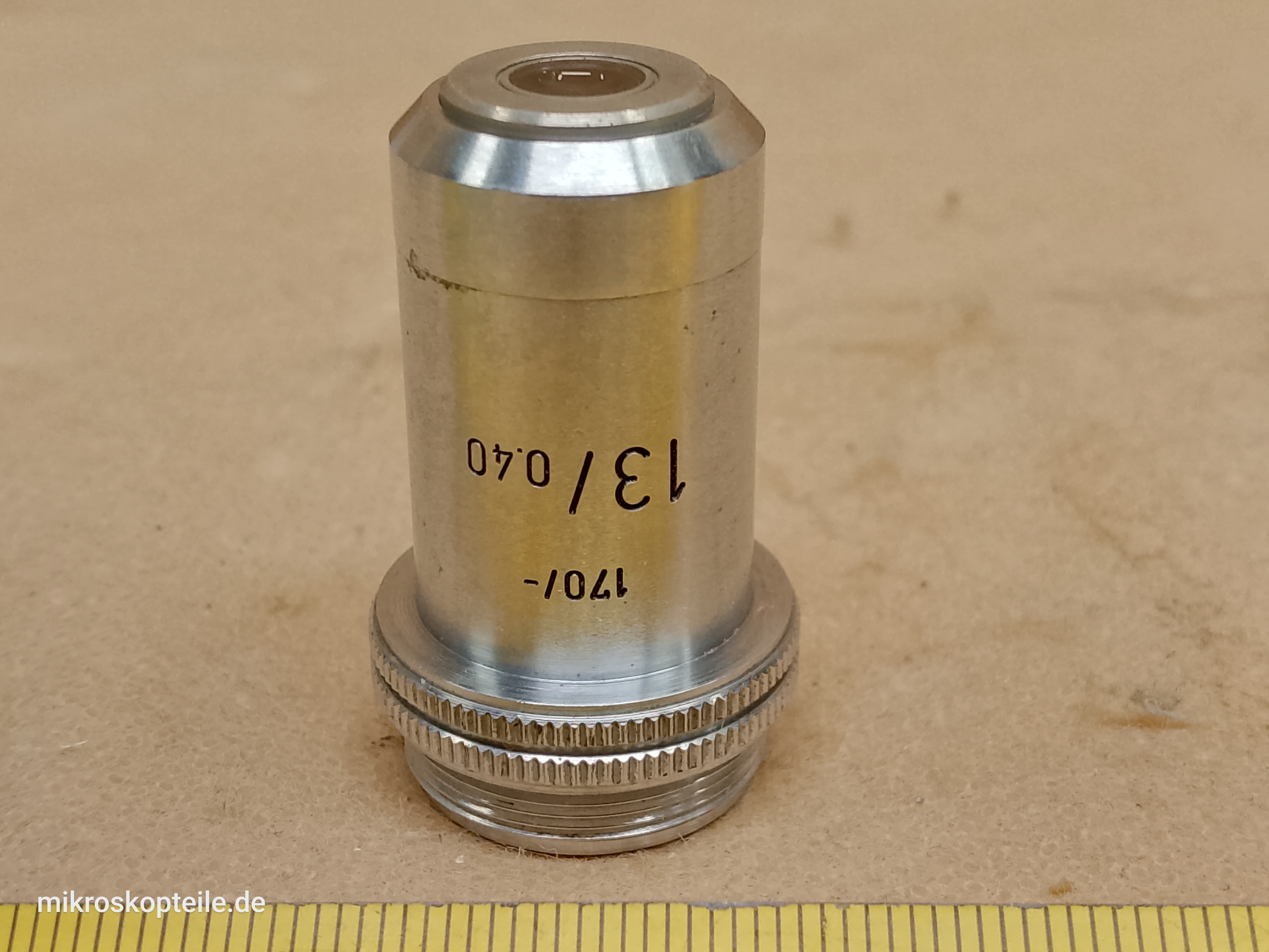 Leitz Wetzlar 13/0.40 170/- RMS 13x microscope objective PN 519237