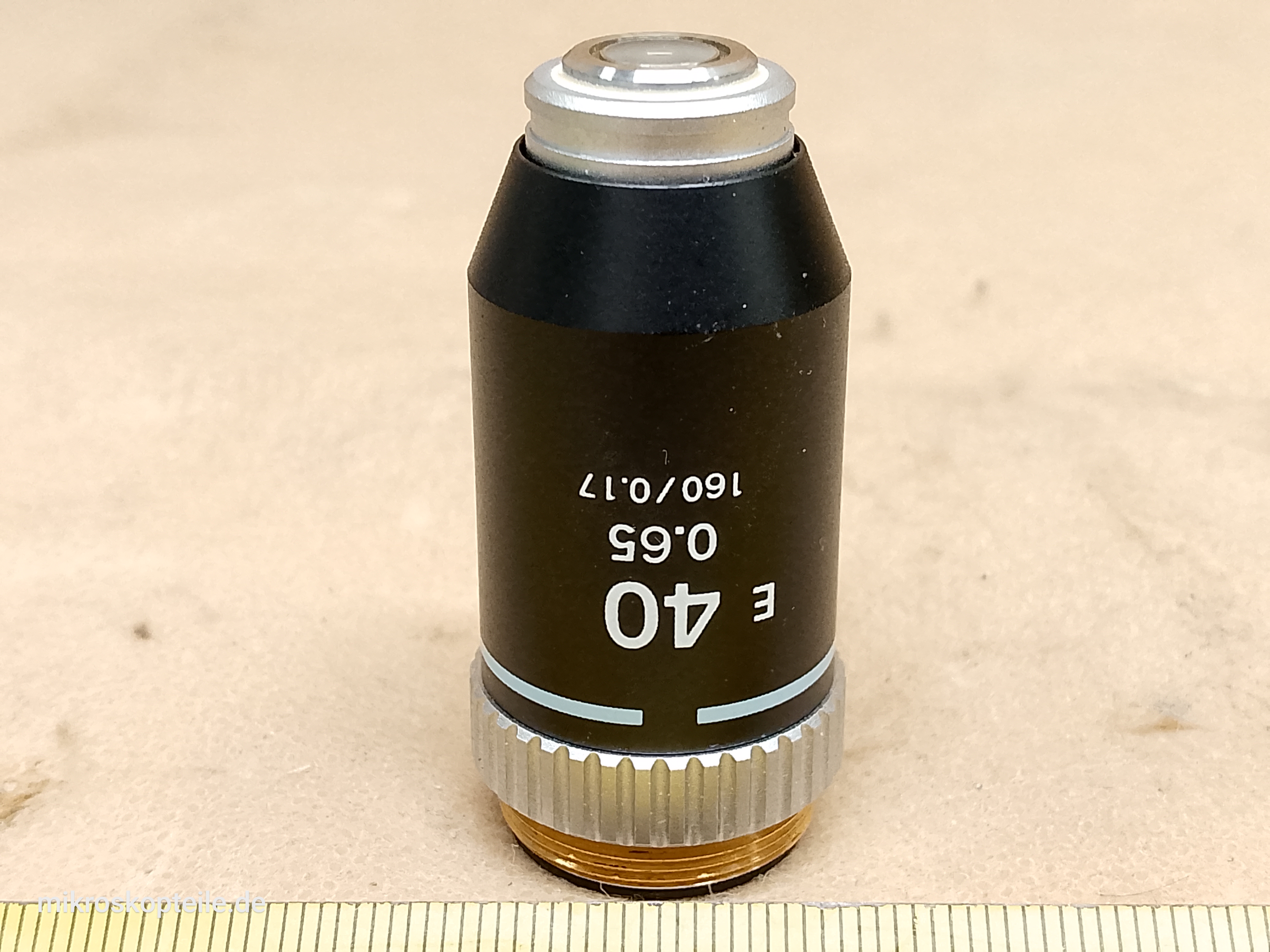 Nikon E 40 0.65 160/0.17 Mikroskop-Objektiv 40x DIN RMS | Carl Zeiss Jena und Leitz Wetzlar kompatibel