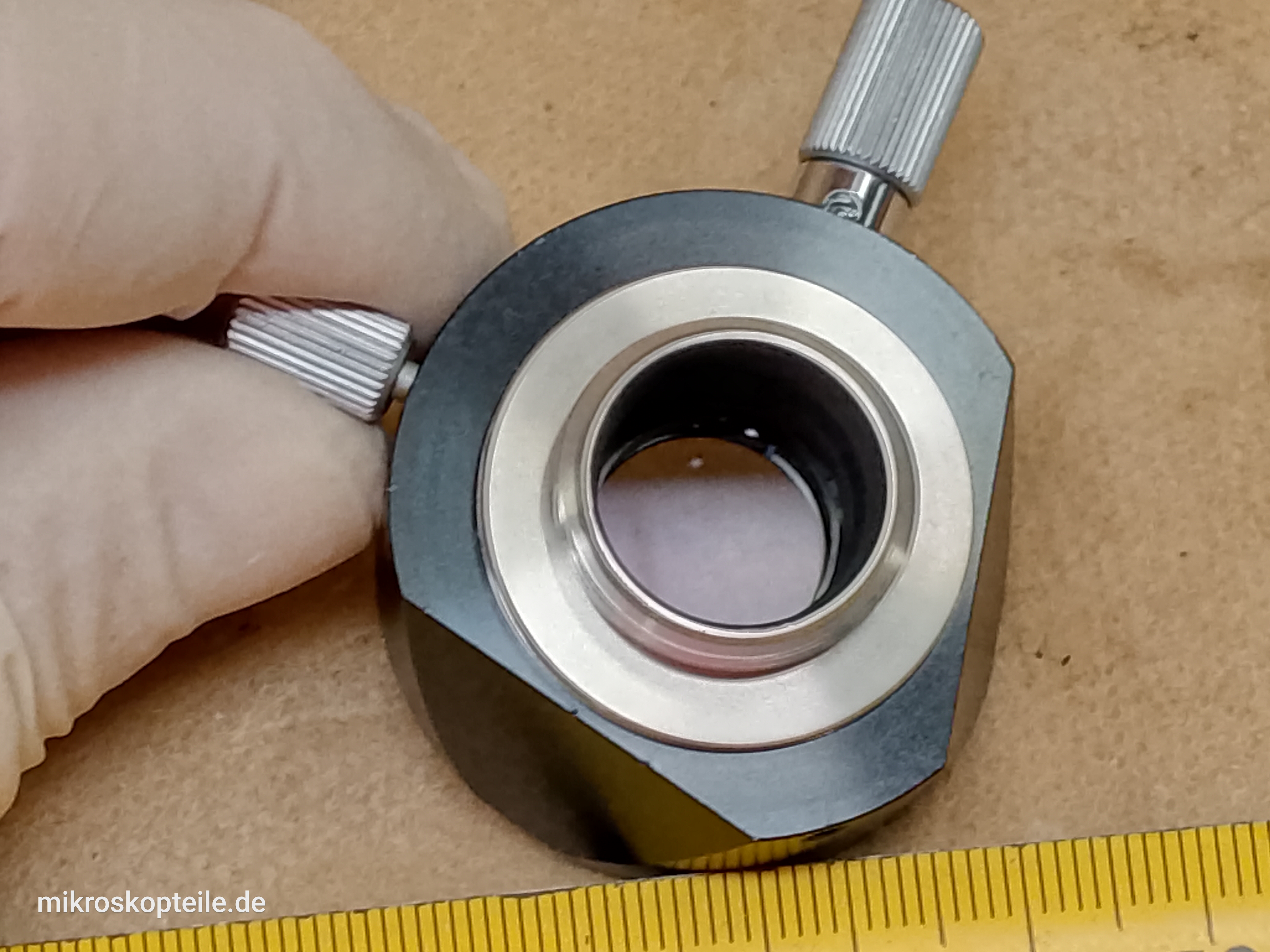 Olympus 100 - DIC Prisma für MSPlan 100x RMS Mikroskop-Objektiv | BH2-NIC EPI Auflicht Nomarski DIK - Ansicht #6