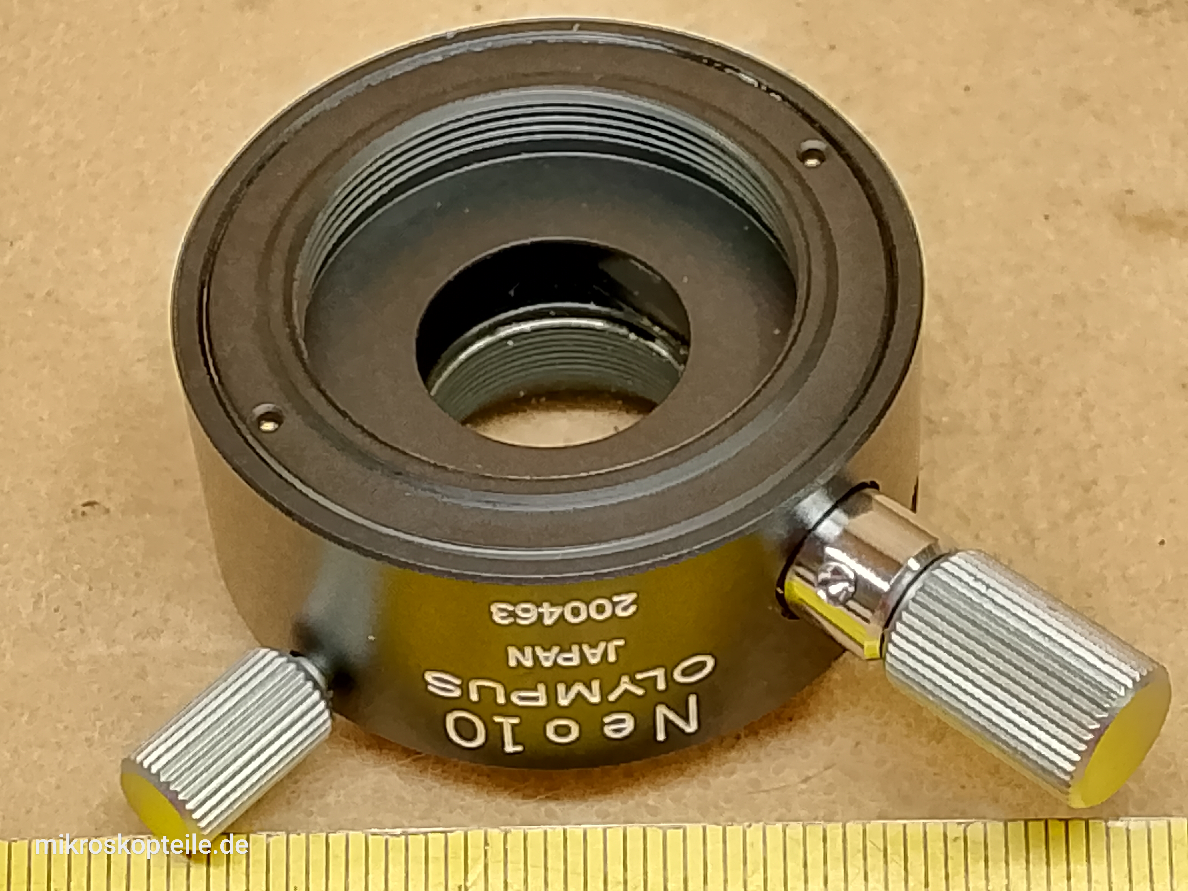 Olympus Neo 10 - DIC Prisma für NeoSPlan 10x M26 Mikroskop-Objektiv | BH2-NIC EPI Auflicht Nomarski DIK - different 4 view