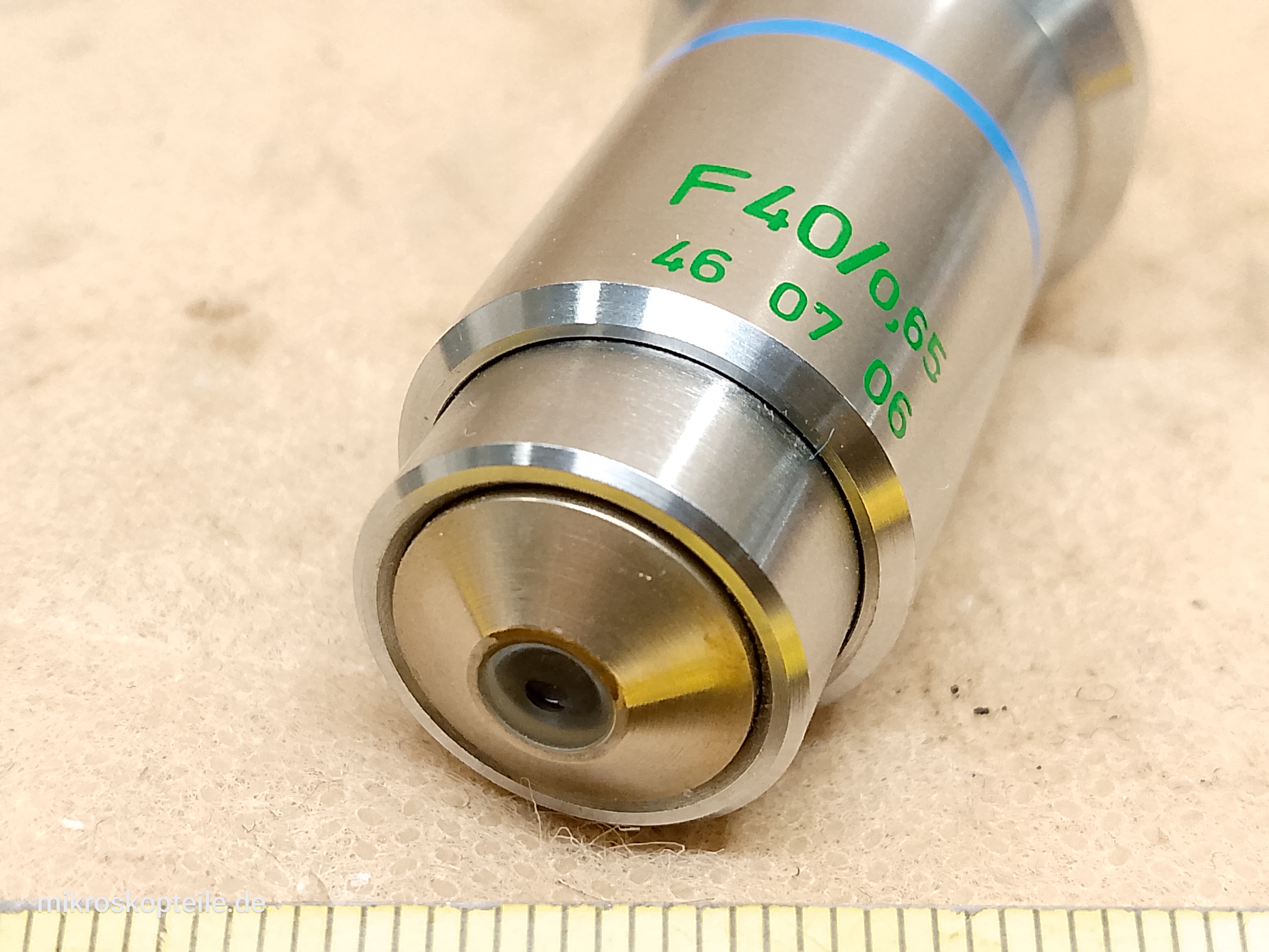 Zeiss Ph2 F40/0,65 Phasenkontrast Mikroskop-Objektiv 460706 | 40x semi planachromat - Ansicht #4