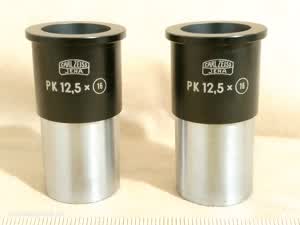 Carl Zeiss Jena PK 12,5x (16) - Okulary mikroskopowe o średnicy montażowej 23,2mm (para) - ujęcie #2