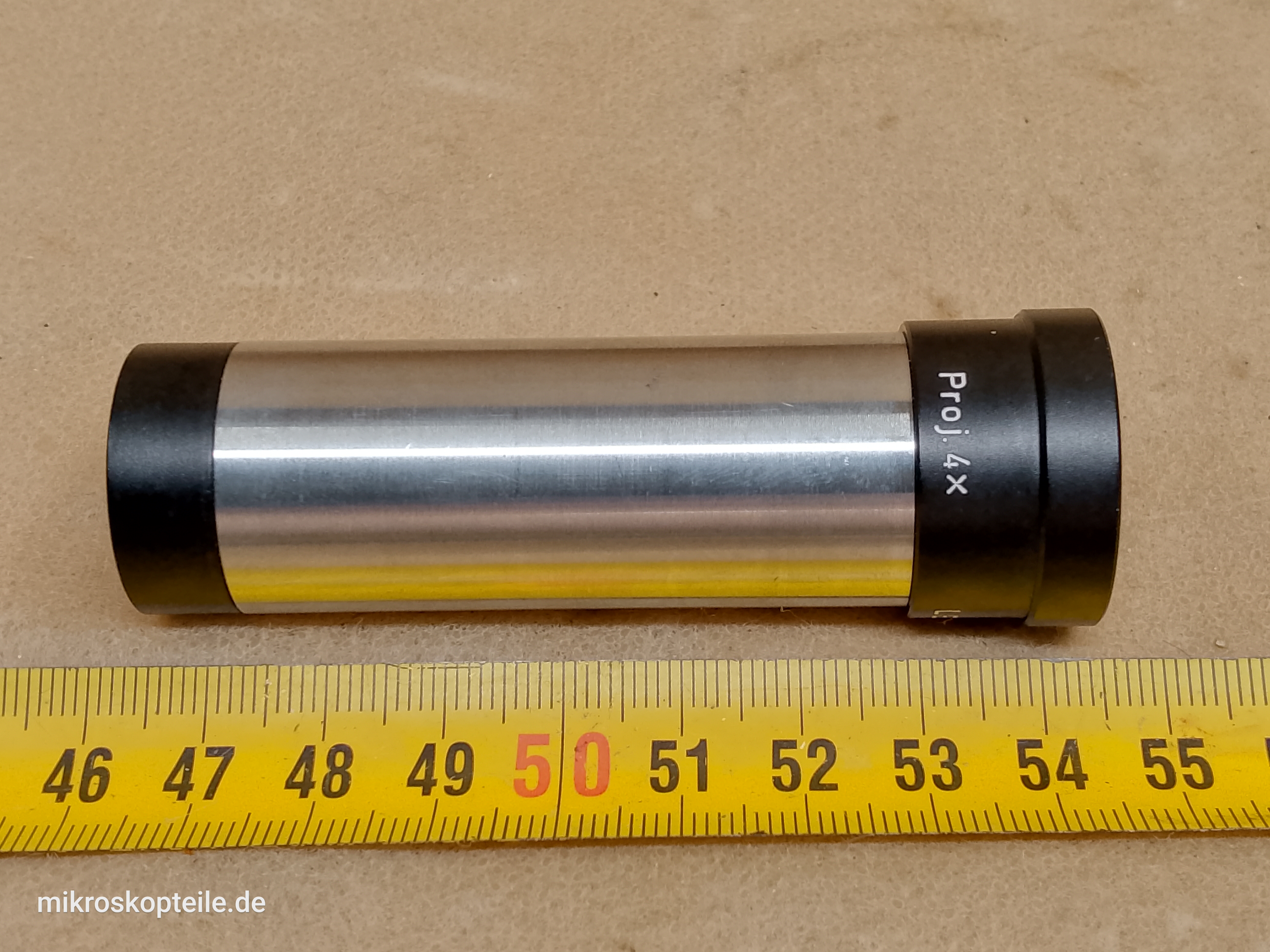 Leitz Wetzlar Proj 4x mikroskopowy okular fotograficzny projekcyjny 23.2mm | zgodny z Ortholux / Orthoplan - ujęcie #2