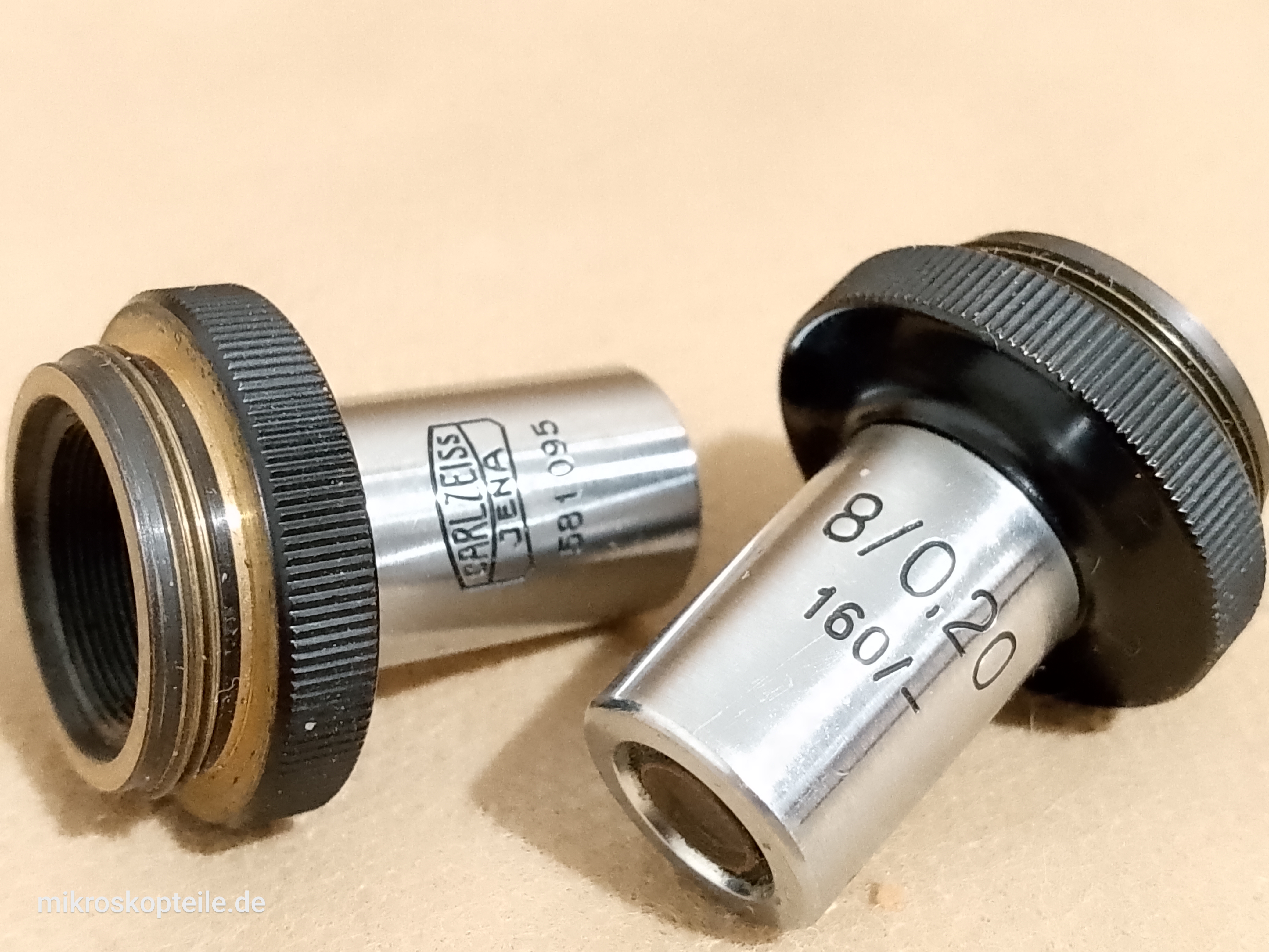 Carl Zeiss Jena 8 0,20 160- Mikroskop-Objektiv 8x RMS | Lomo Biolam kompatibel | auch für Makro-Fotografie - Ansicht #3