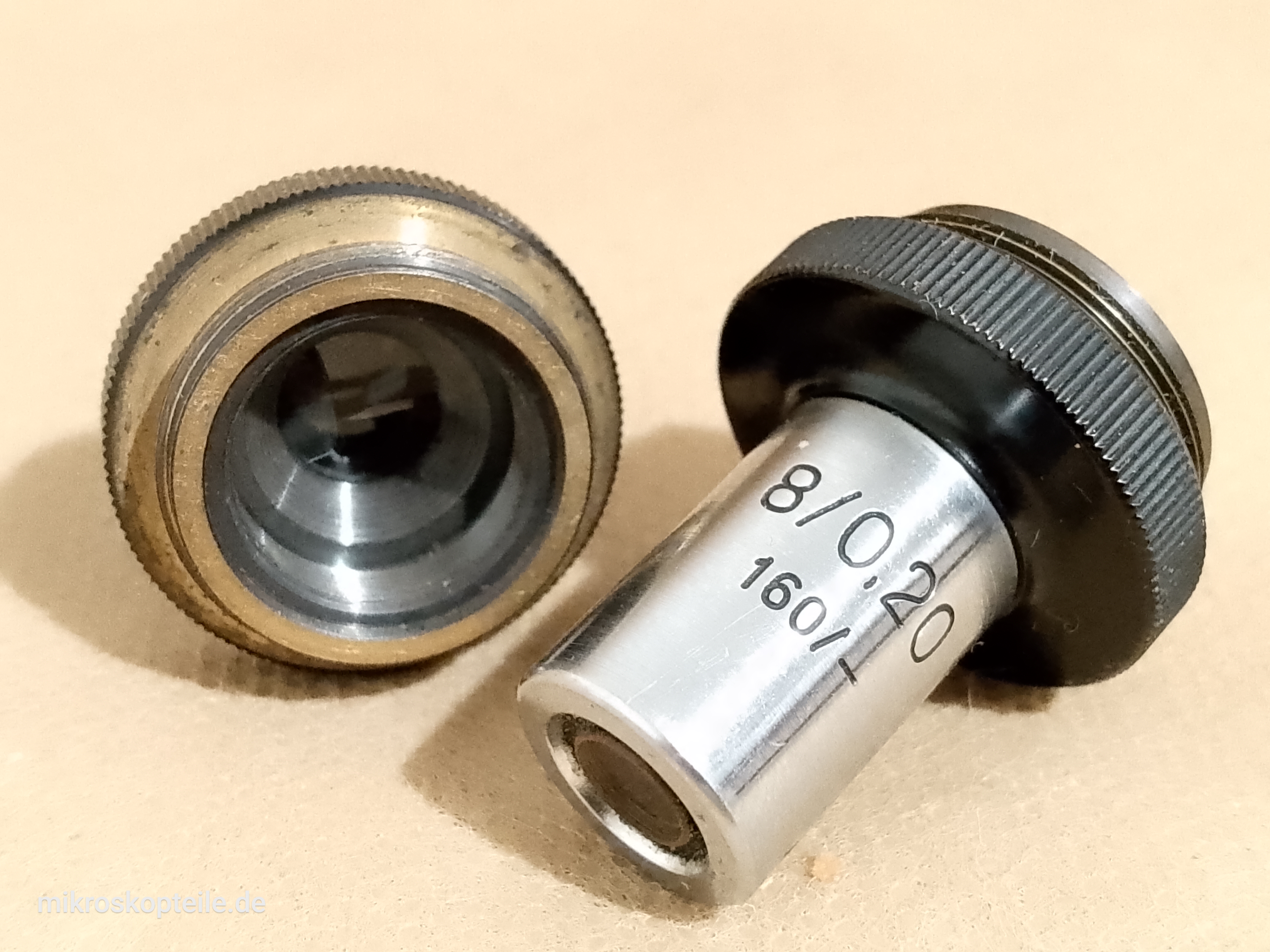 Carl Zeiss Jena 8 0,20 160- Mikroskop-Objektiv 8x RMS | Lomo Biolam kompatibel | auch für Makro-Fotografie - Ansicht #5
