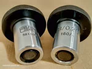Carl Zeiss Jena 8 0,20 160- microscope objective 8x RMS | also for macro photography | Lomo Biolam compatible - different 6 view