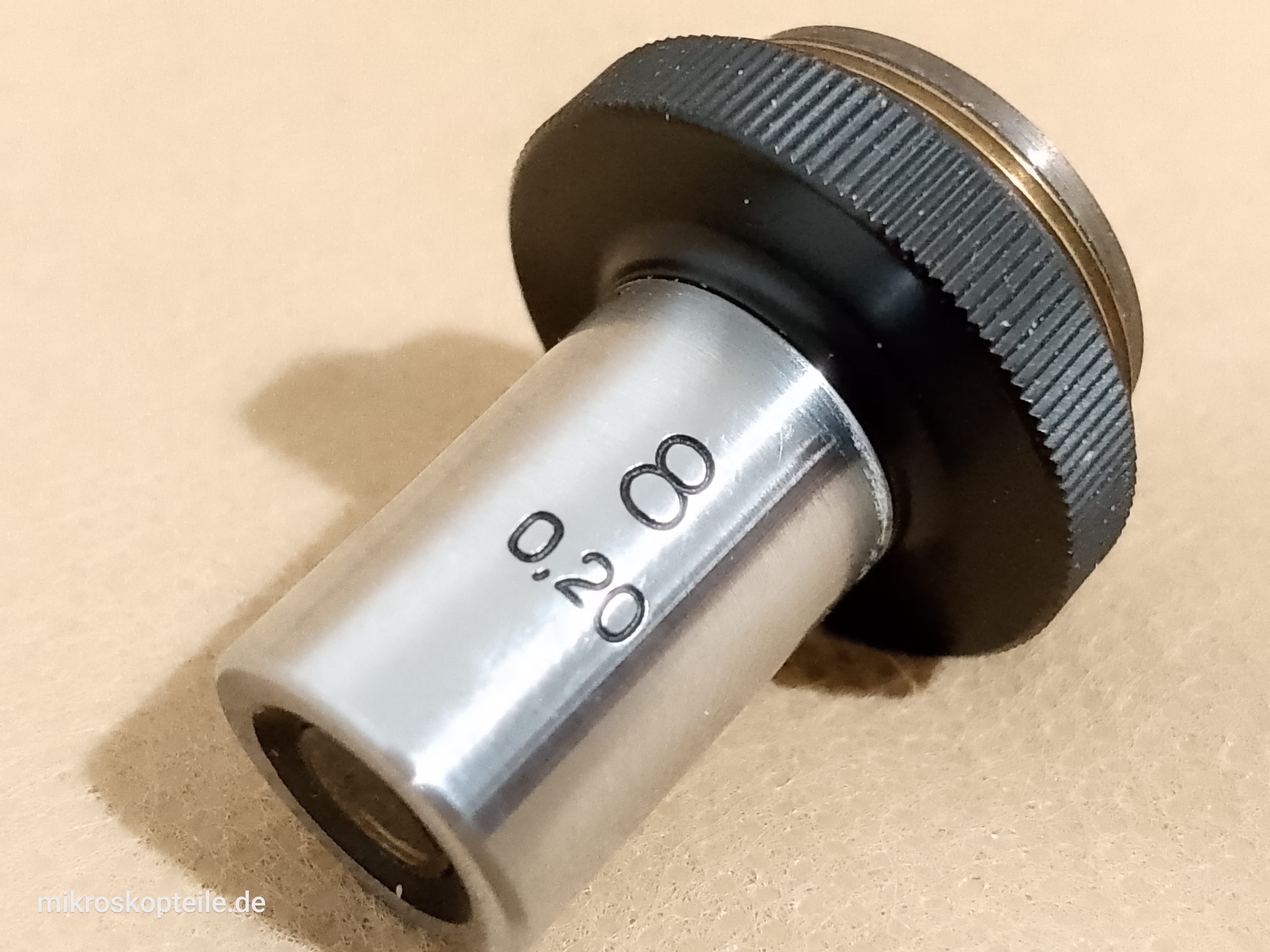 Carl Zeiss Jena 8 0,20 Mikroskop-Objektiv 8x RMS | Lomo Biolam kompatibel | auch für Makro-Fotografie