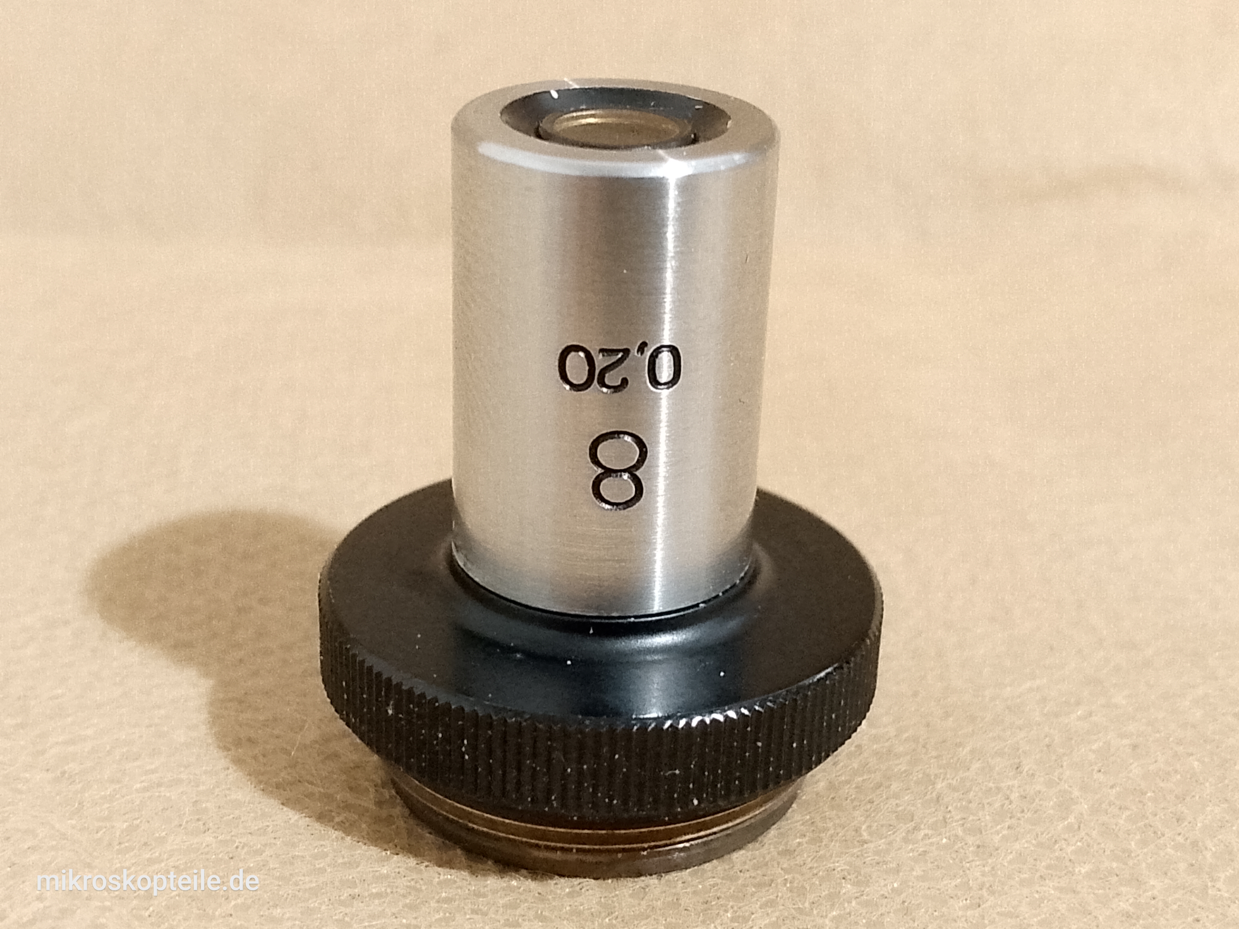 Carl Zeiss Jena 8 0,20 Mikroskop-Objektiv 8x RMS | Lomo Biolam kompatibel | auch für Makro-Fotografie - Ansicht #3