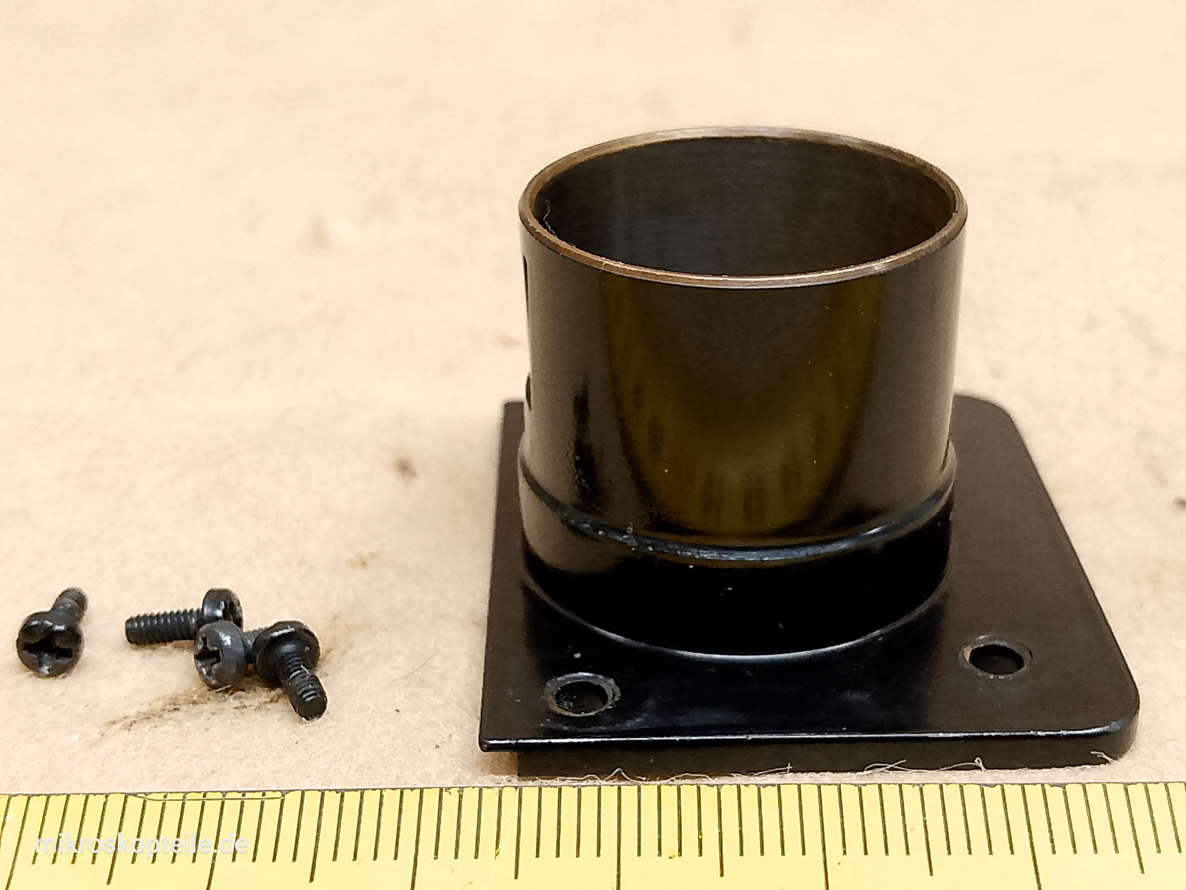 Leitz Wetzlar - mikroskopowy tubus okularowy głowicy dwuokularowej 512582 | rurka okularowa 23,2 mm - ujęcie #5