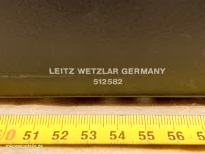 Leitz Wetzlar - mikroskopowy tubus okularowy głowicy dwuokularowej 512582 | rurka okularowa 23,2 mm - ujęcie #9