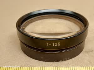 Zeiss Slit Lamp f=125 mikroskopowy obiektyw f=125 do lampy szczelinowej | gwint 47mm