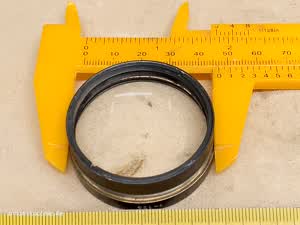 Zeiss Slit Lamp F=125 microscope objective f=125 with 47mm mounting thread - different 5 view