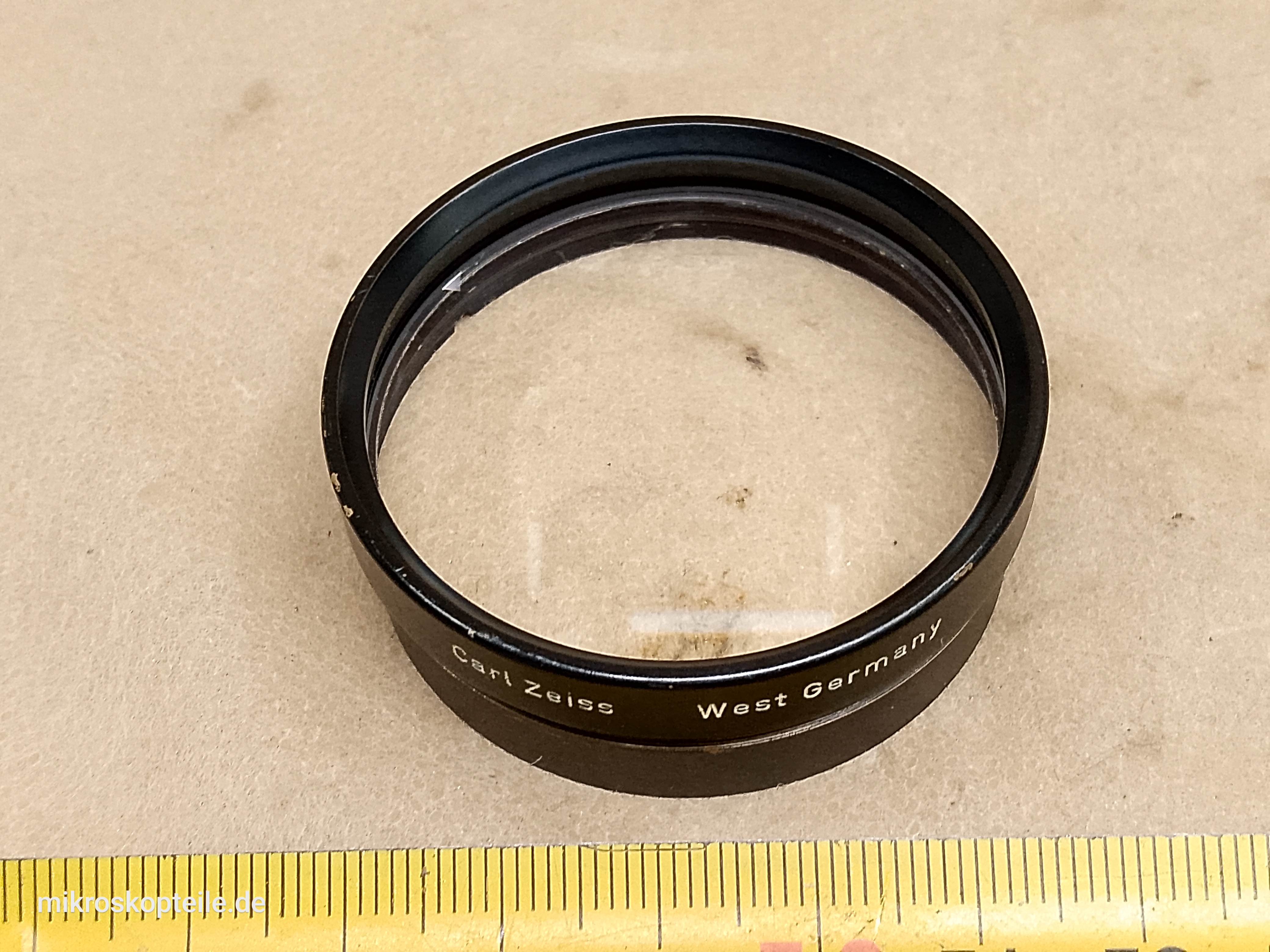 Zeiss Slit Lamp F=125 Mikroskop Objektiv f=125 für Spaltlampe mit 47mm Gewinde-Durchmesser - Ansicht #4