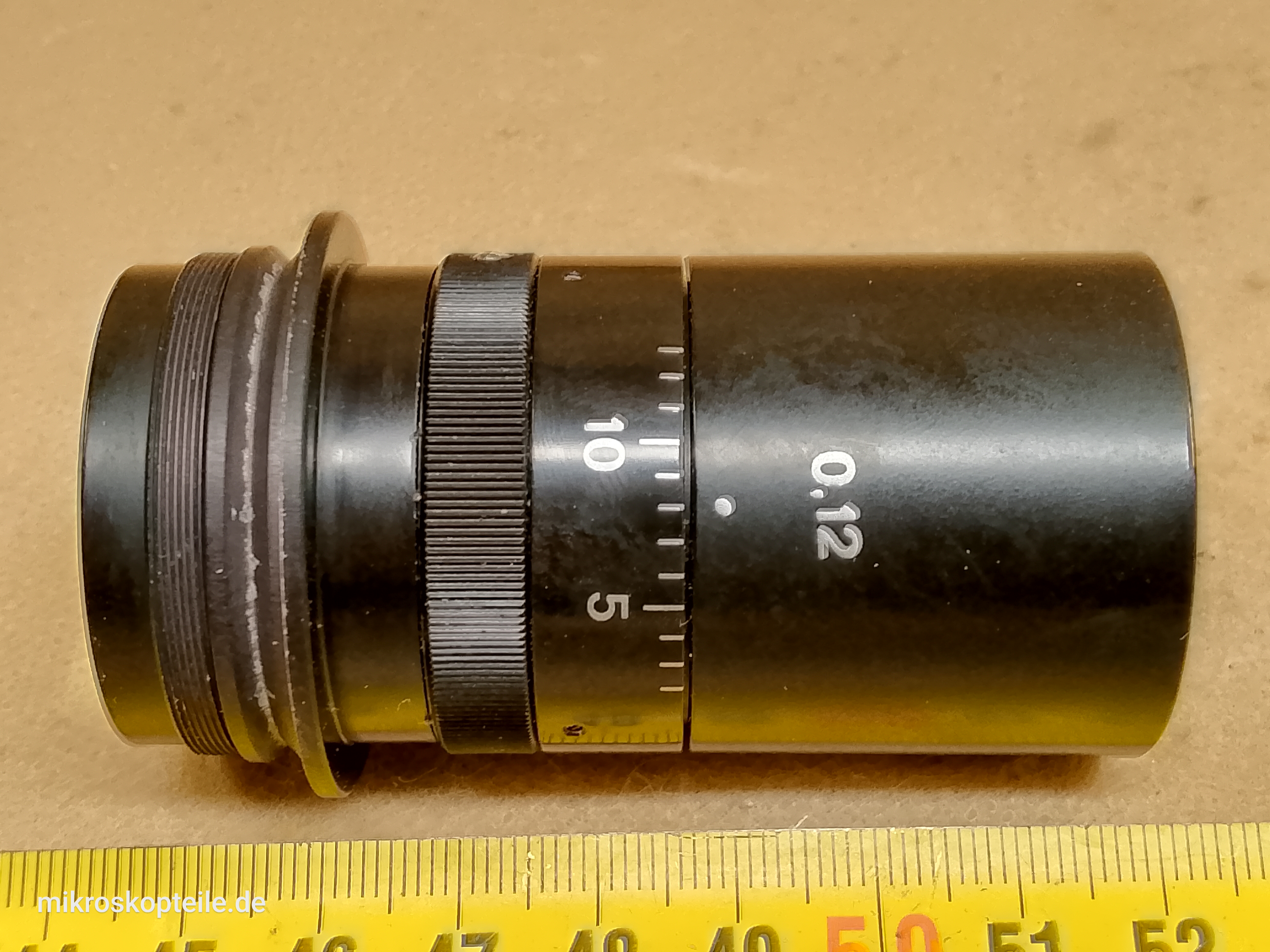 Carl Zeiss Jena Jenaval aplanatic N.A.0.12 low-power microscope condenser | Jenalumar compatible - different 3 view