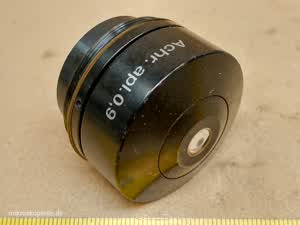 Carl Zeiss Jena Jenaval kondensor mikroskopowy Achr. apl. N.A. 0.9 | zgodny z Jenalumar