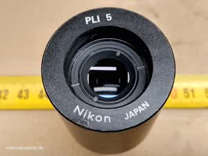 Nikon PLI 5 - mikroskopowy okular fotograficzny 23.2mm | 5x photo też do projekcji na lustrzankę DSLR - different 2 view