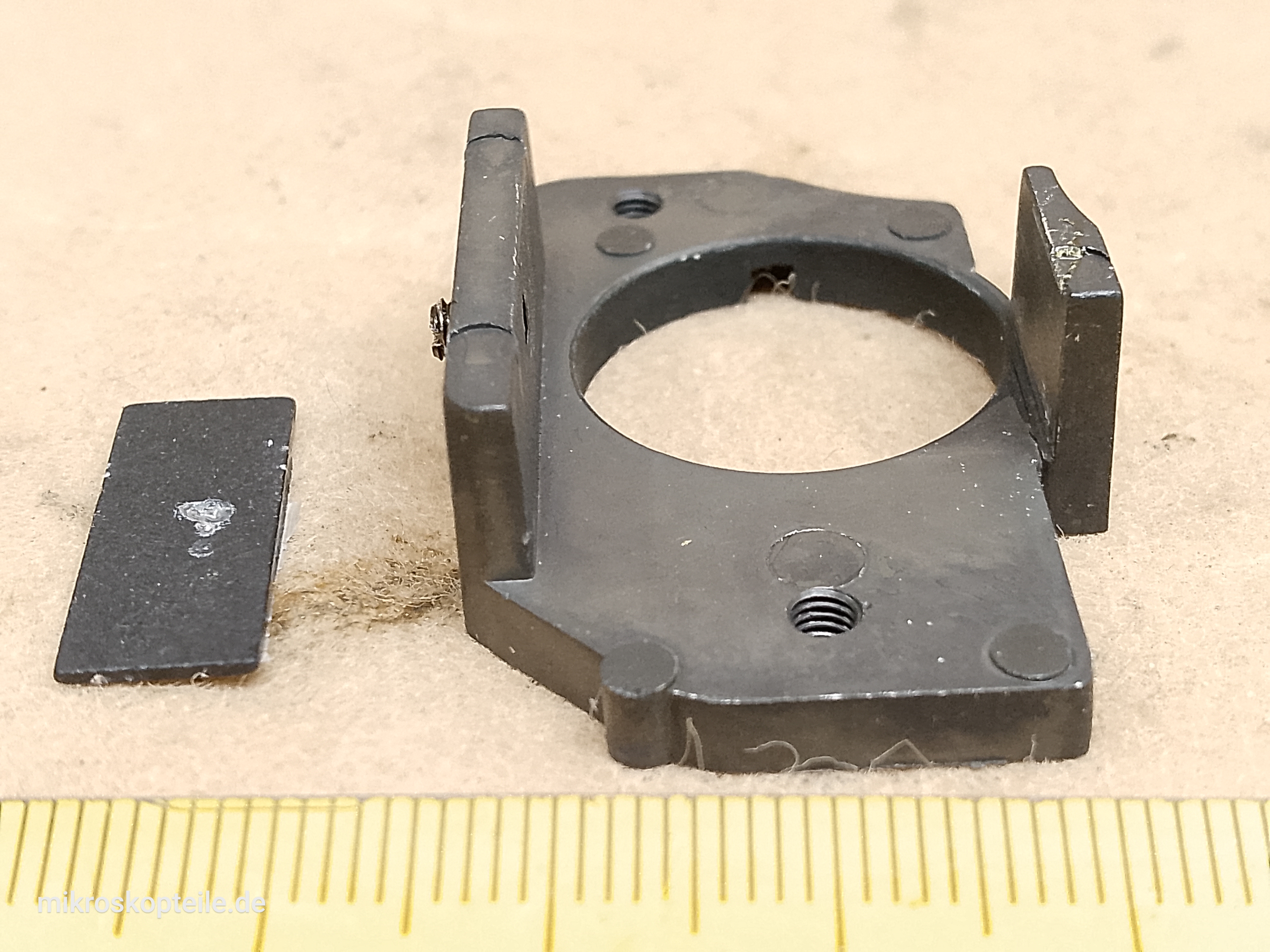 Nikon SMZ-10 Stereomikroskop Umlenkprismen-Halter links - Ansicht #3