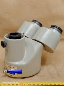 Nikon SMZ-10 stereo microscope switching mirror for trinocular photo port - view #6