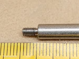 Zeiss Axioplan 2 microscope sliding prism knob for 452143 trinocular head - different 3 view