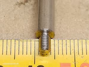 Zeiss Axioplan 2 microscope sliding prism knob for 452143 trinocular head - different 6 view