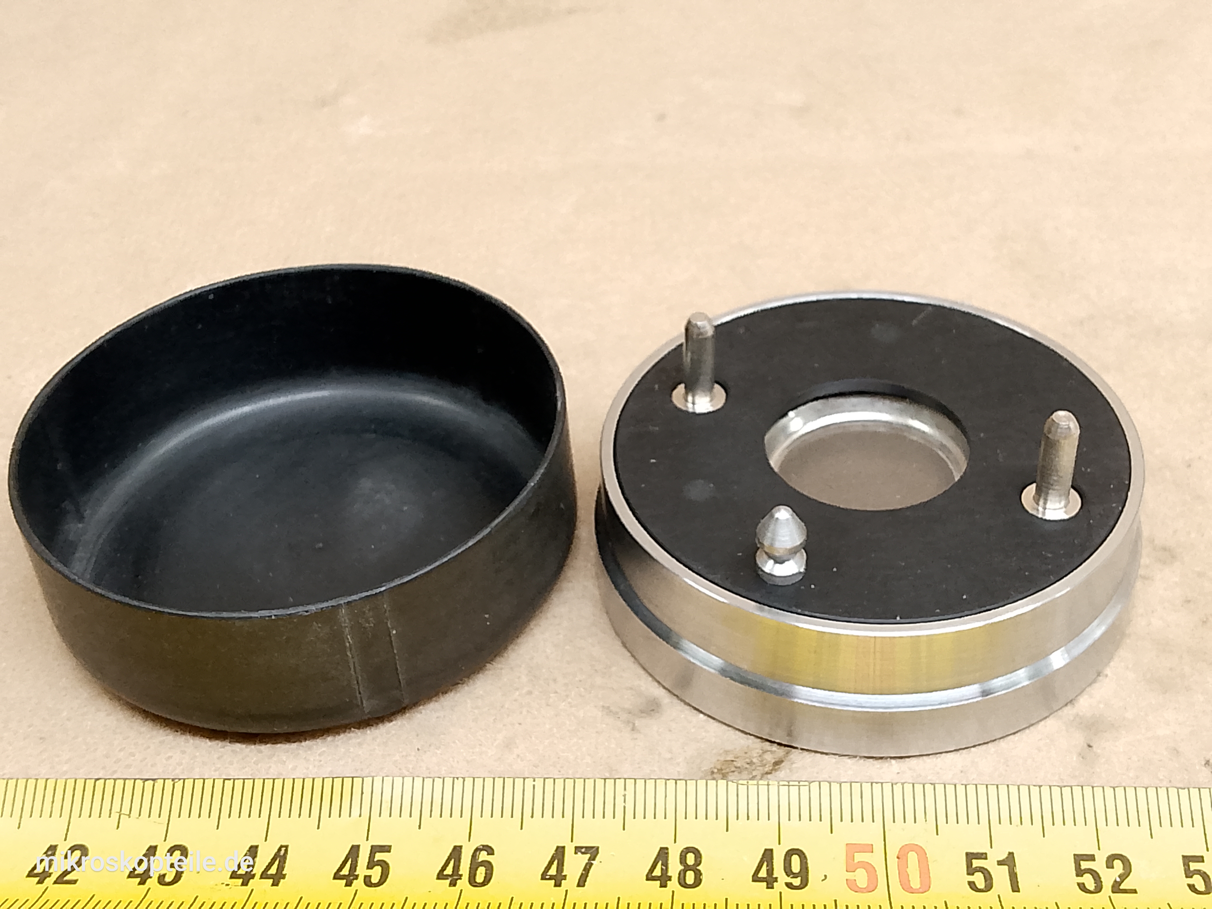 Carl Zeiss Jena NU / NU-2 selenowy fotoelement mikroskopowy | ogniwo fotoelektryczne do pomiaru czasu naświetlania - different 4 view