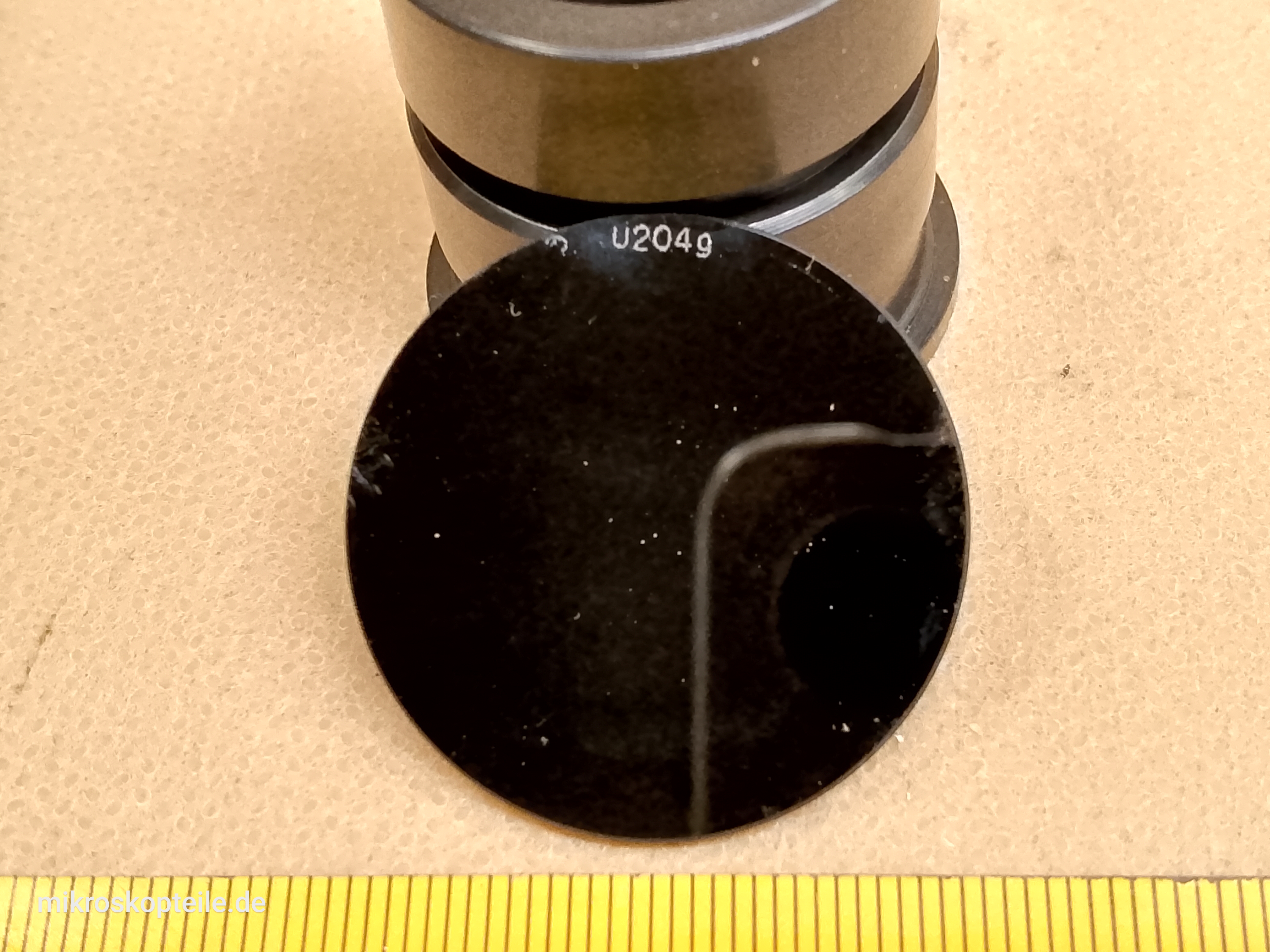 Carl Zeiss Jena U204g Mikroskop UV-Erregerfilter 32mm für Fluoreszenz