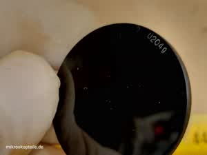 Carl Zeiss Jena U204g Mikroskop UV-Erregerfilter 32mm für Fluoreszenz - Ansicht #3